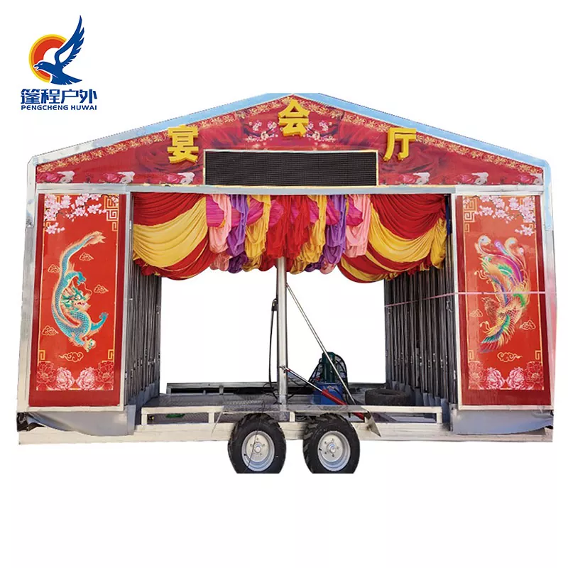 Push-pull Party Tents: Pehea lākou e maʻalahi ai i nā hoʻolauleʻa waho?